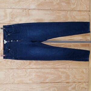 BP NWT High Rise Button Fly Denim Mom Jeans Size 30